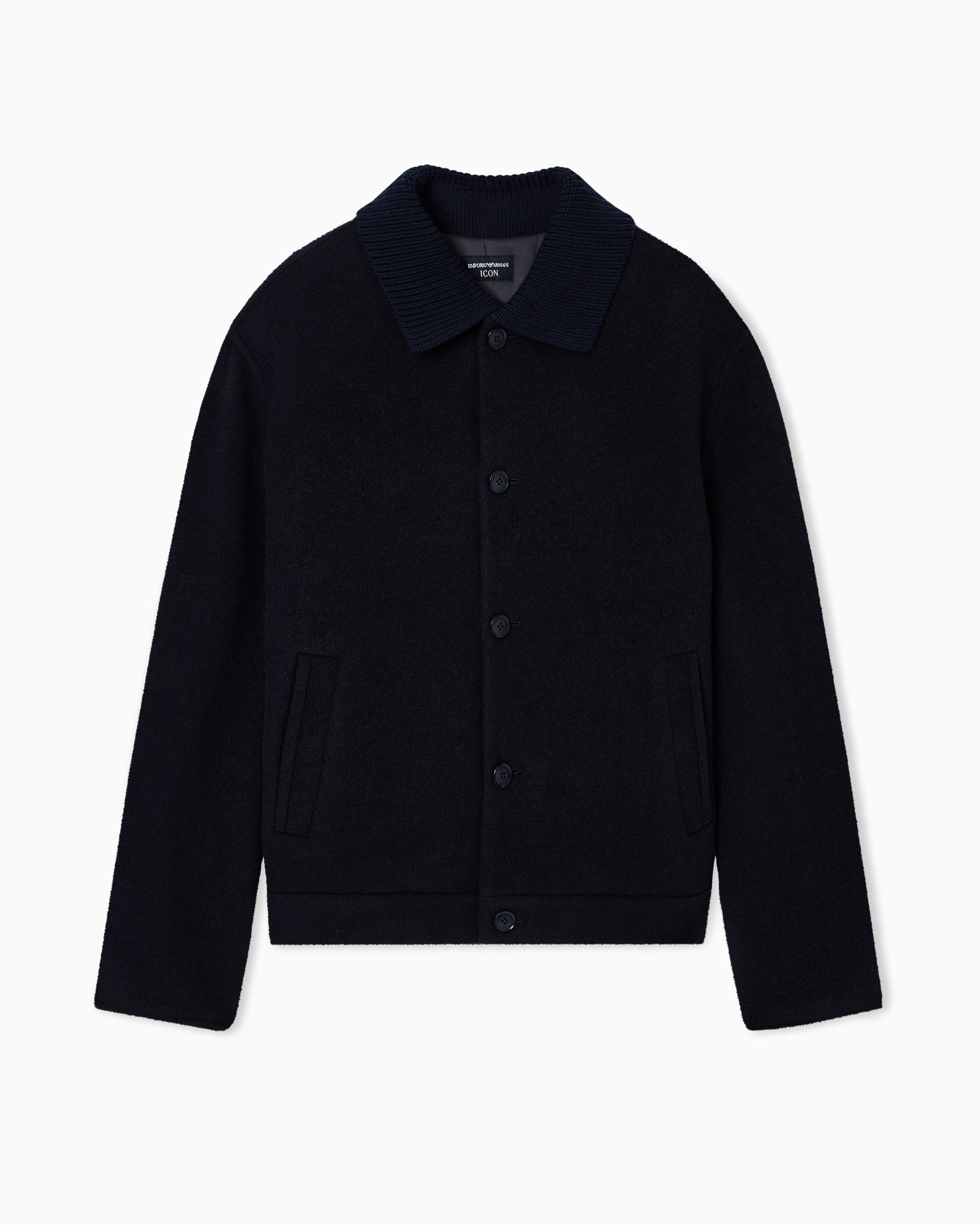 Icon virgin-wool double cloth blouson Slide 0