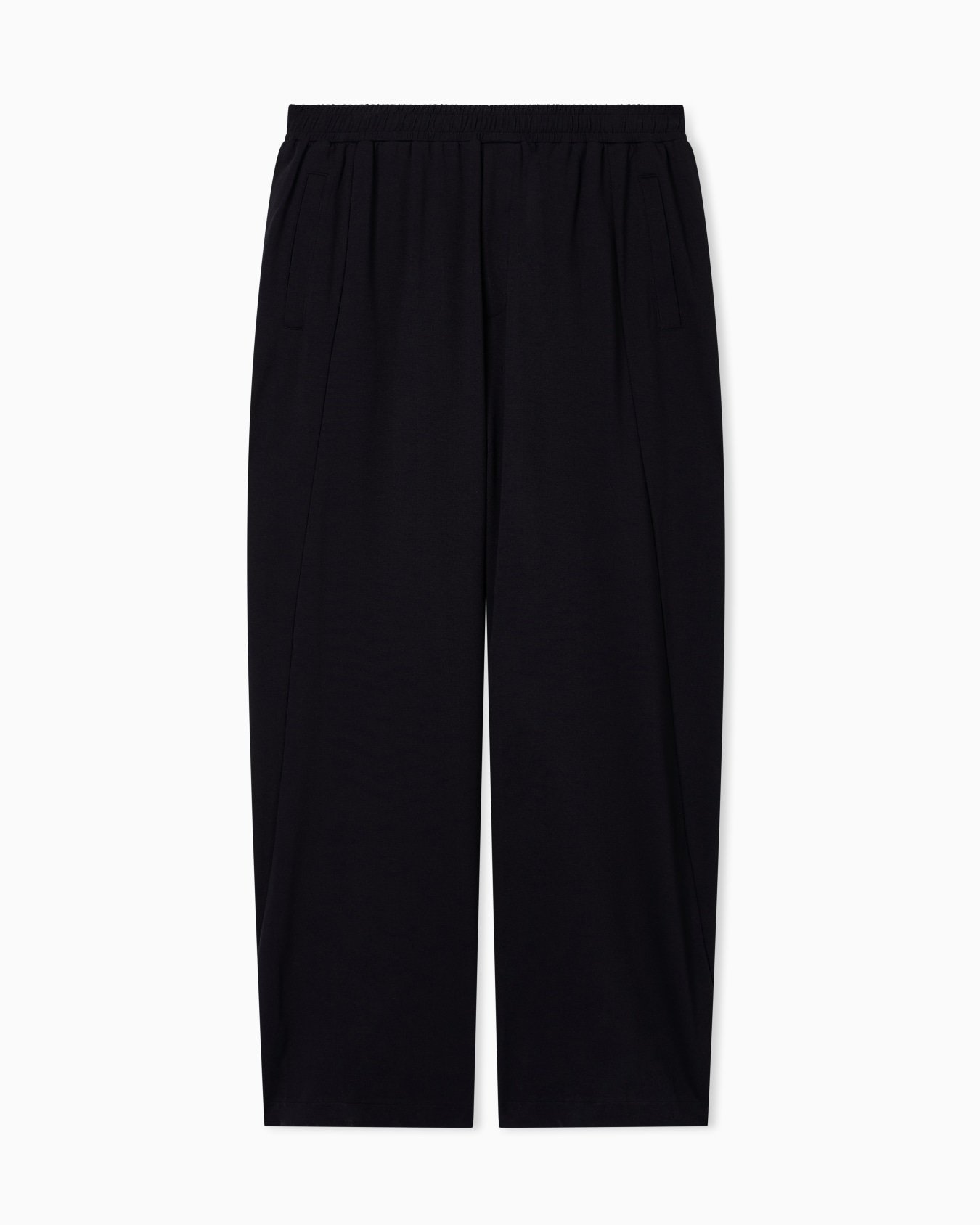 Elastic waist jersey trousers Slide 0