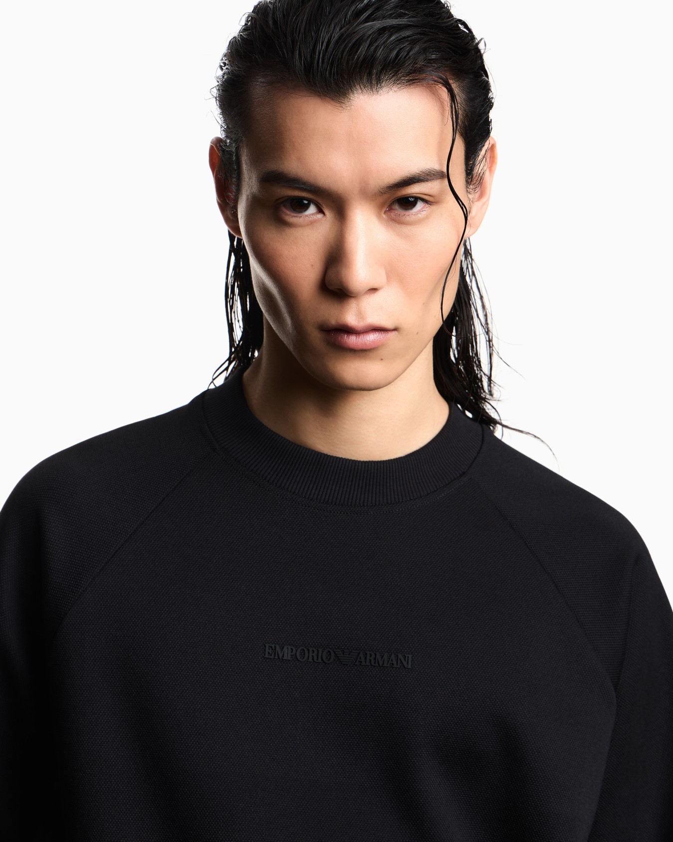 スウェットシャツ＆ジョガーパンツセット ピケジャージー スライドする 3