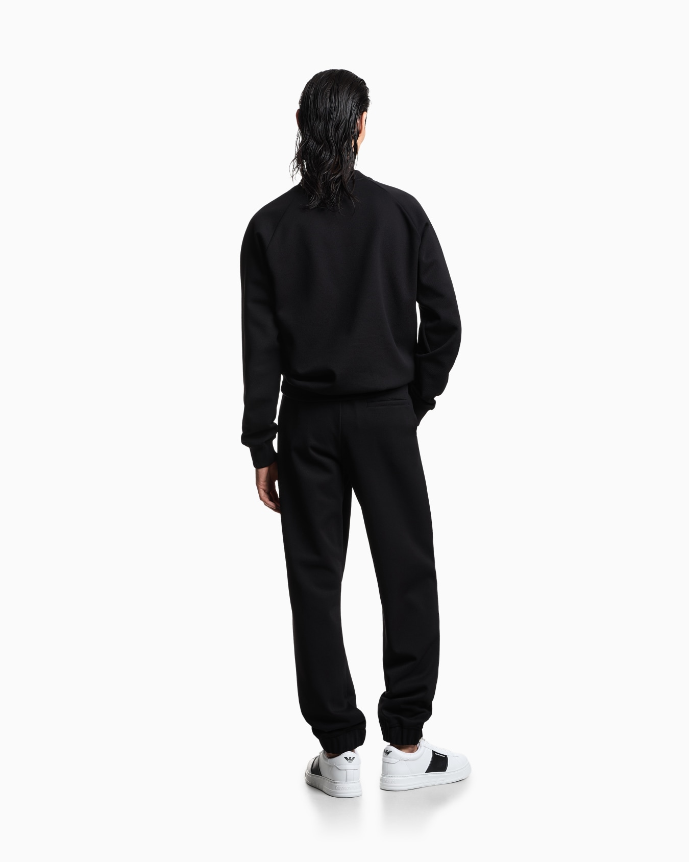 スウェットシャツ＆ジョガーパンツセット ピケジャージー スライドする 2