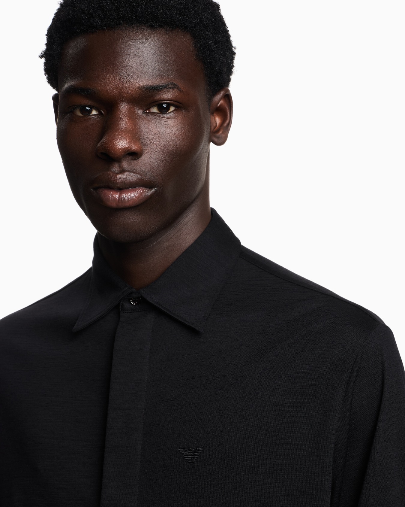 Wool slub jersey shirt Slide 4