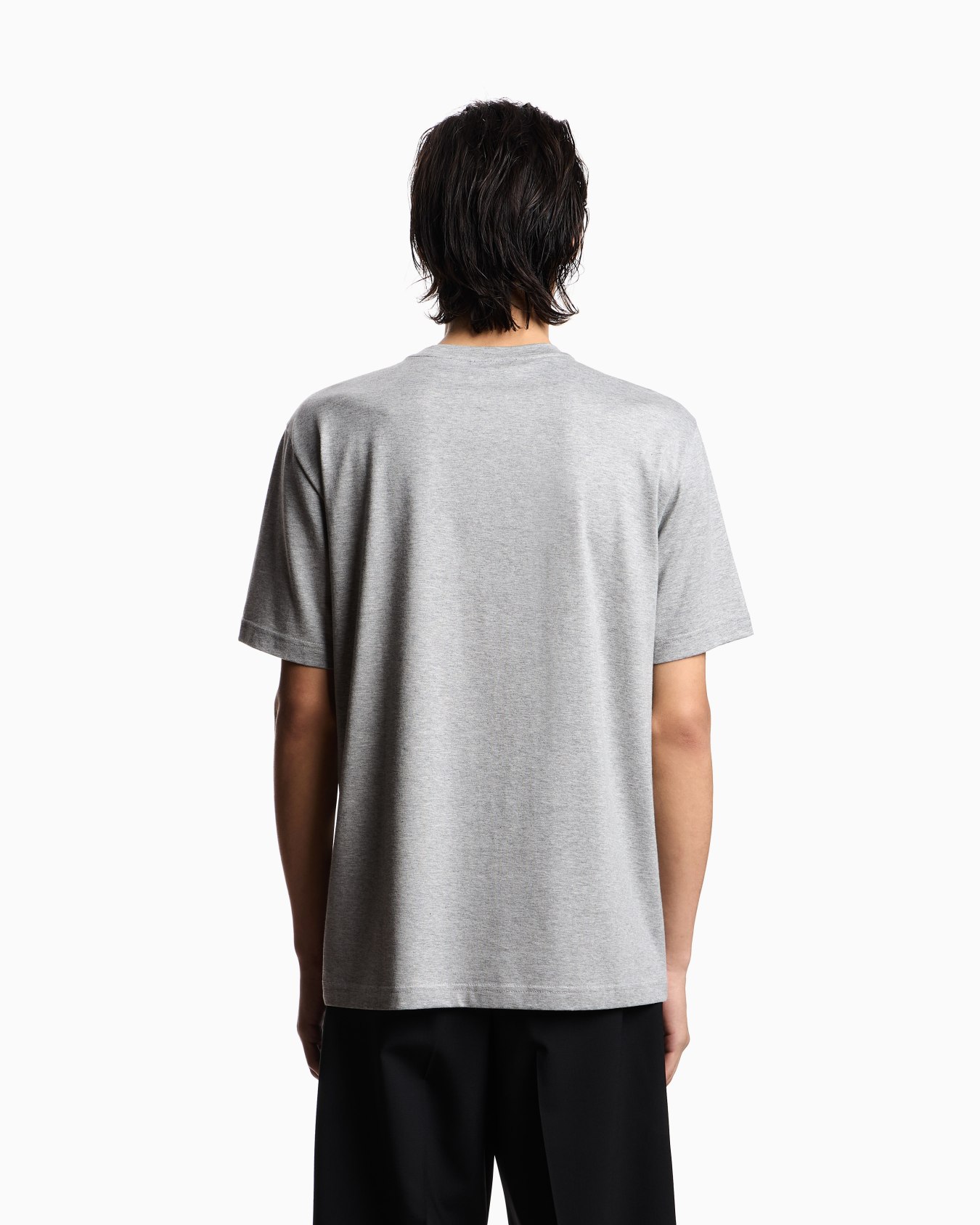 Jersey T-shirt with optical embroidery Diapositiva 2