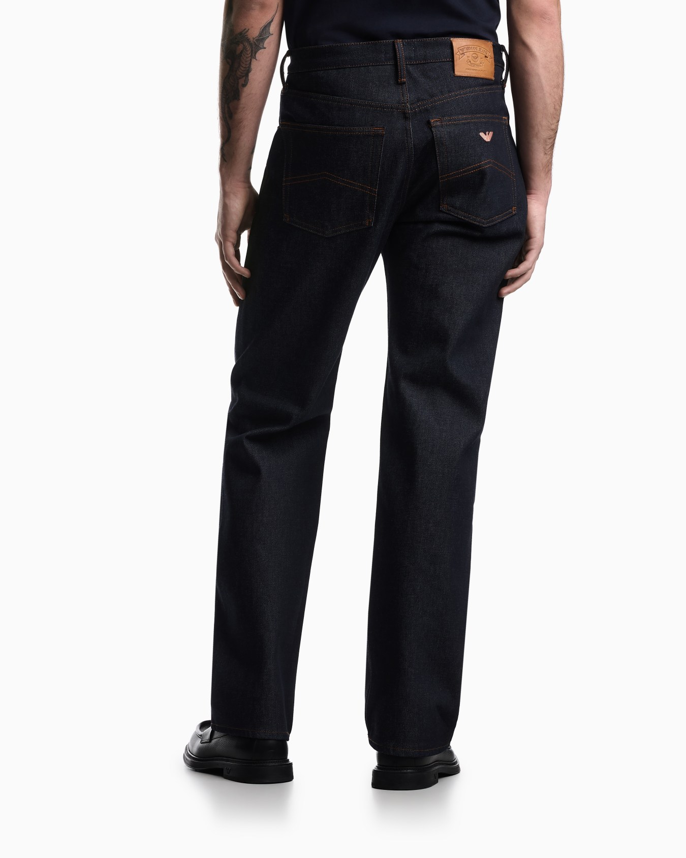 J70 loose-fit jeans in Armani Jeans denim Diapositive 2
