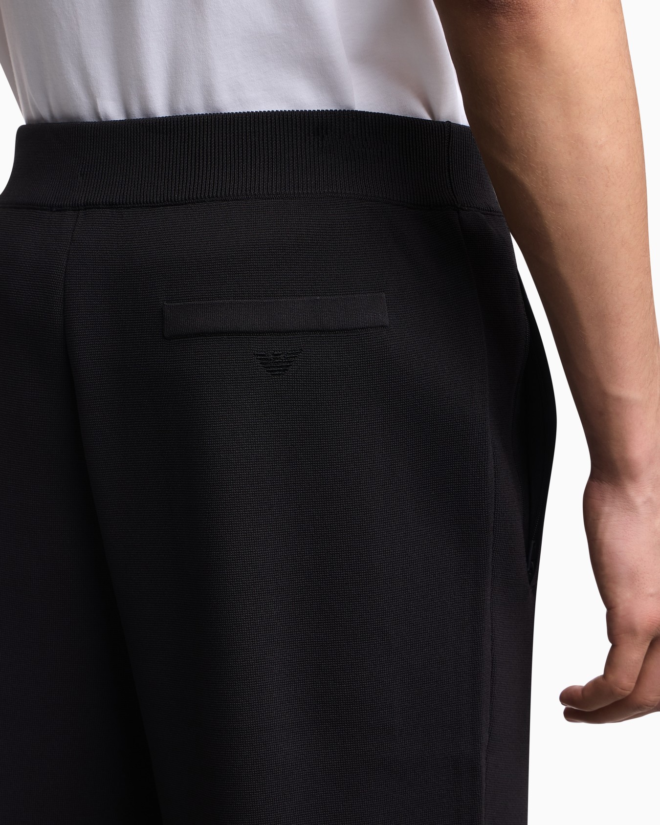 Icon ASV knitted elasticated-waist trousers Slide 4