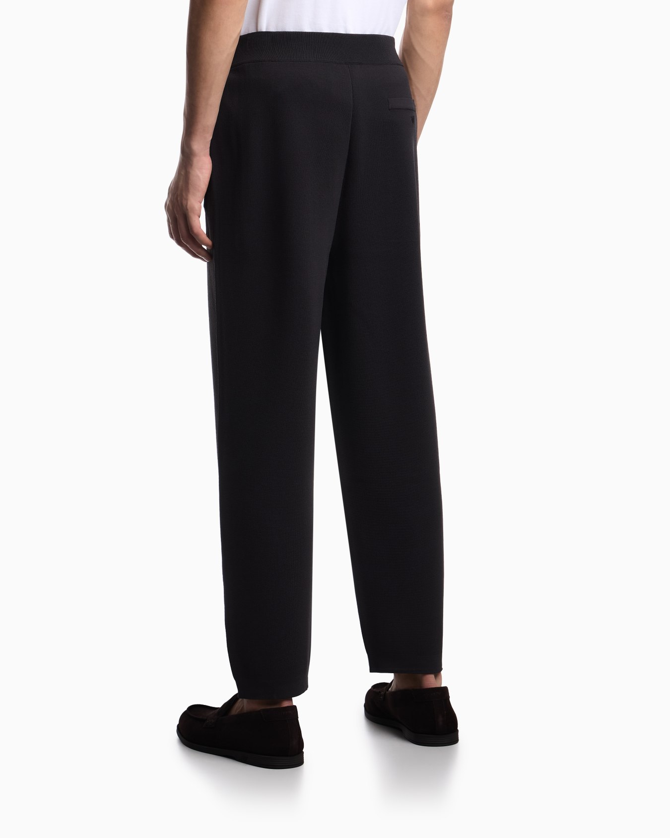 Icon ASV knitted elasticated-waist trousers Slide 2