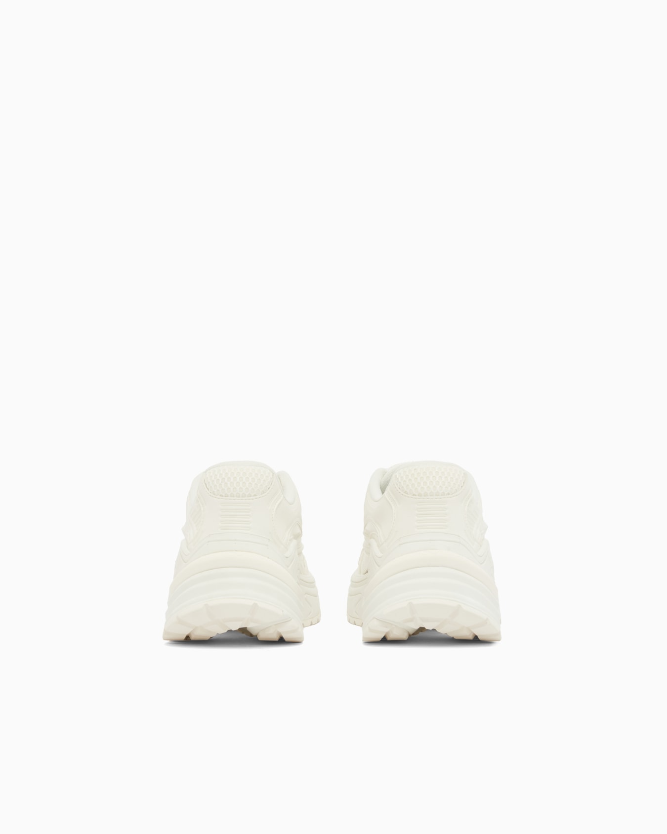 Suede and mesh sneakers Slide 3