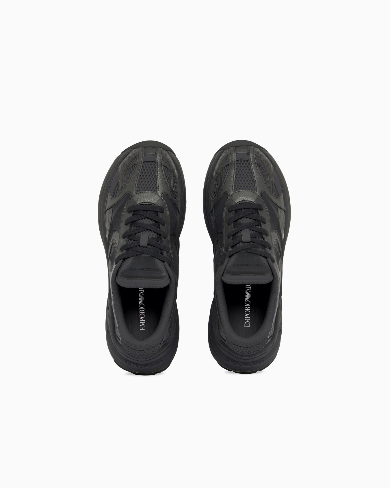 Sneakers en mesh et cuir suédé Diapositive 2