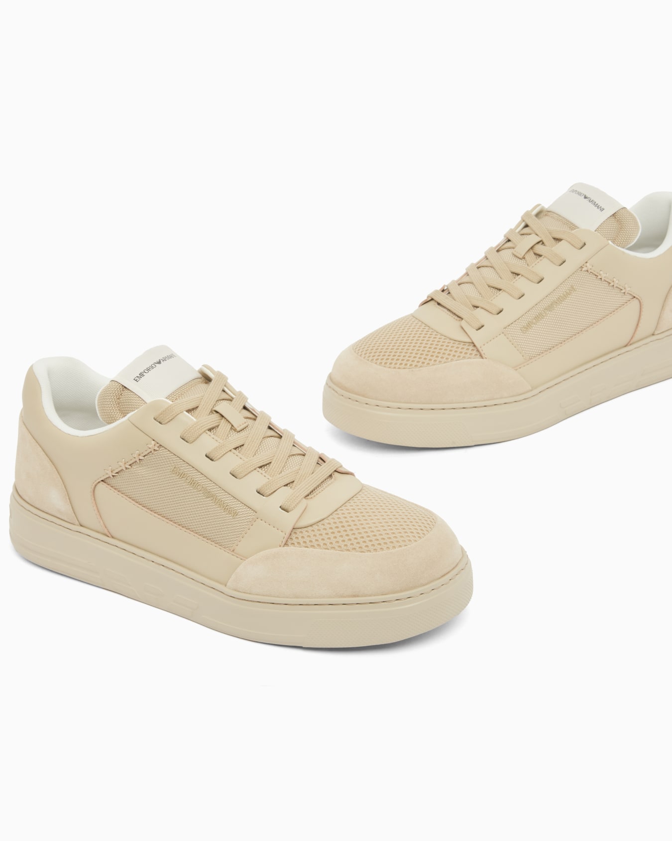 スニーカー コーデュラ スエードディテール スライドする 4