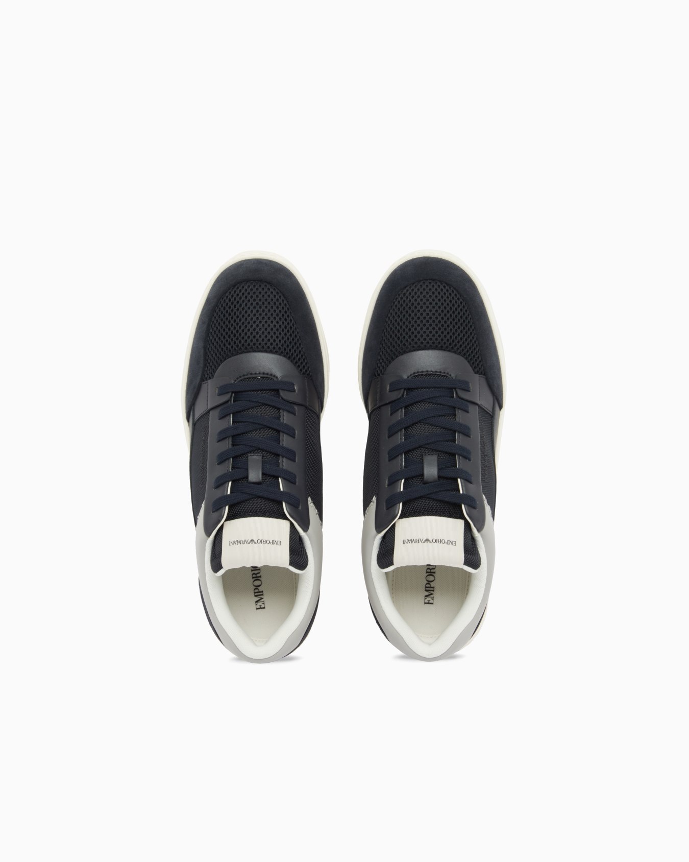 Cordura sneakers with suede details Slide 2