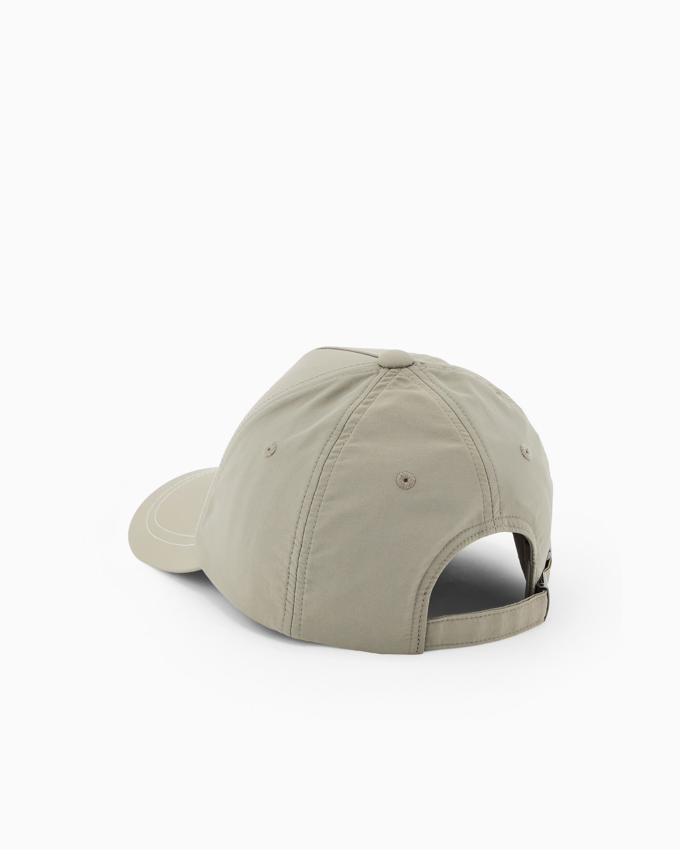Silk blend nylon baseball cap Diapositiva 1