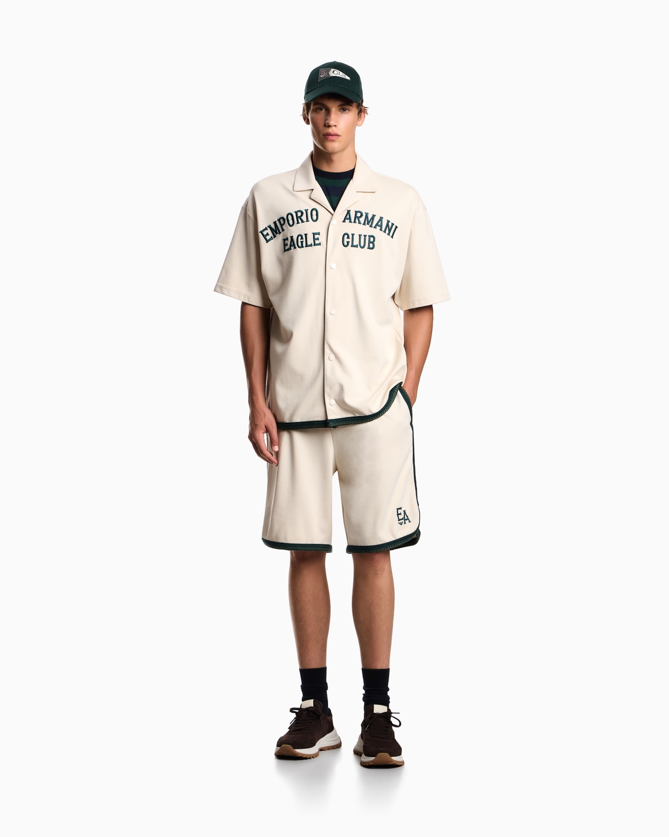 Eagle Club jersey shirt with embroidery and tape Slide 1