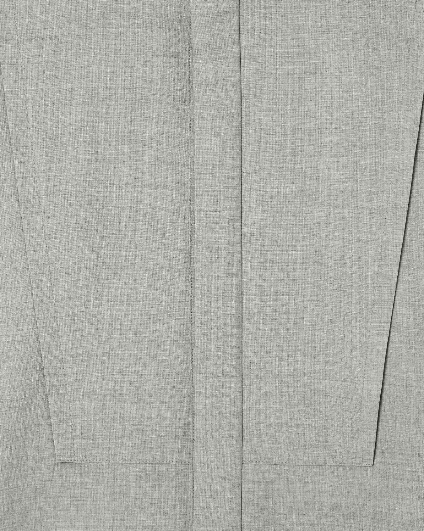 グルカラーシャツ バージンウールキャンバス ソフト仕上げ スライドする 4