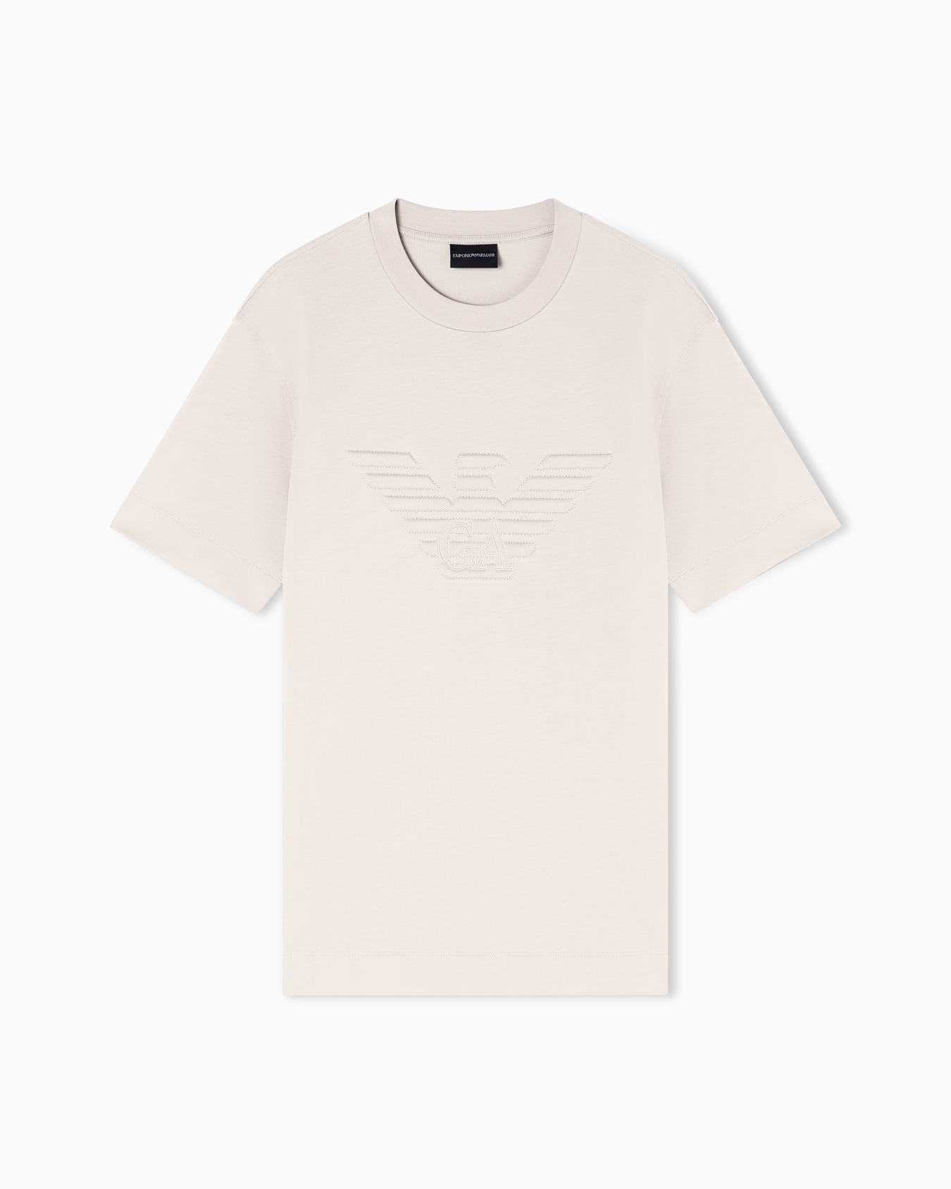 Heavy single jersey cotton T-shirt 슬라이드 0