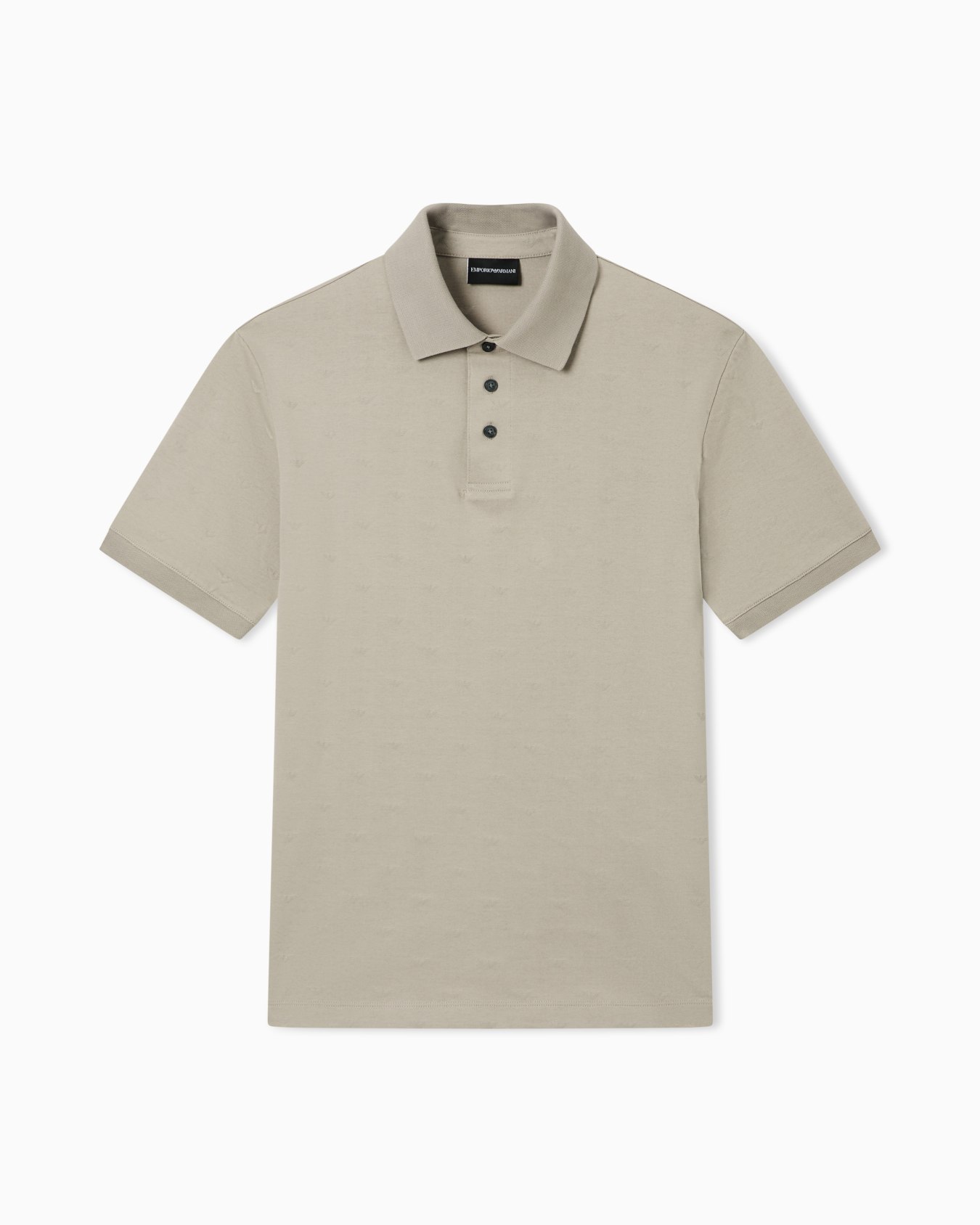 Cotton jersey polo shirt Slide 0