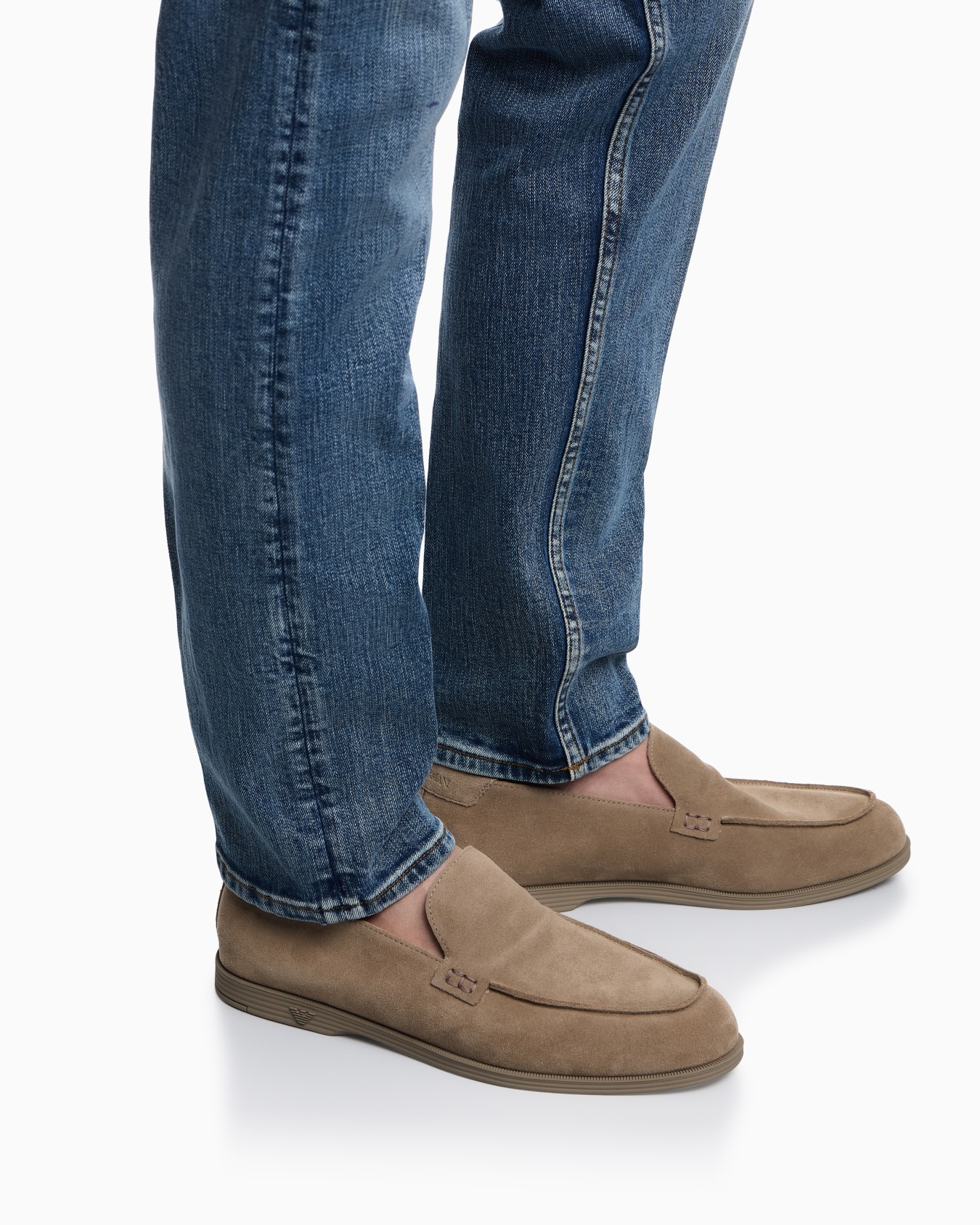 Mocassins en cuir suédé velours Diapositive 6