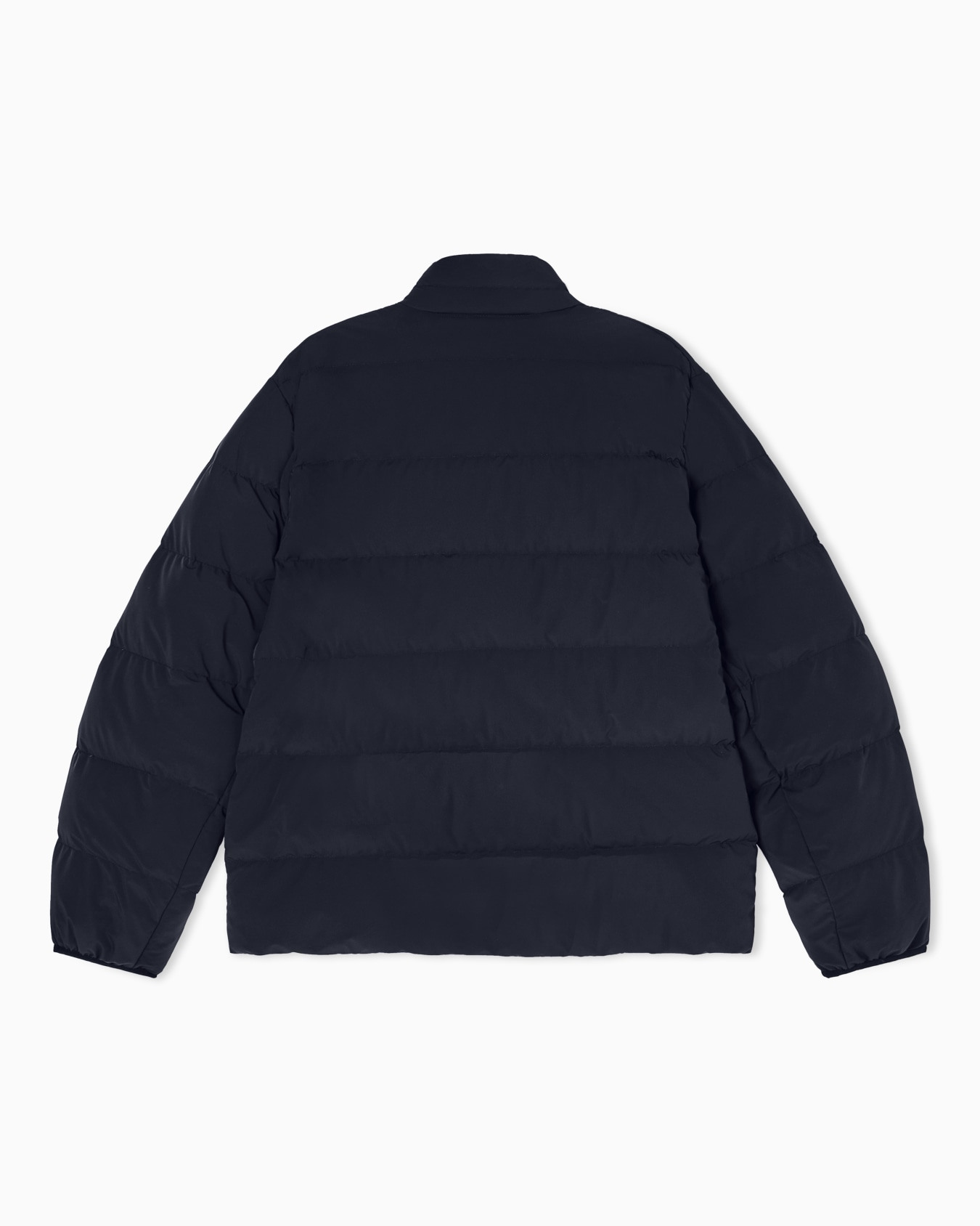 Water-repellent quilted nylon spandex down jacket  Slide 2