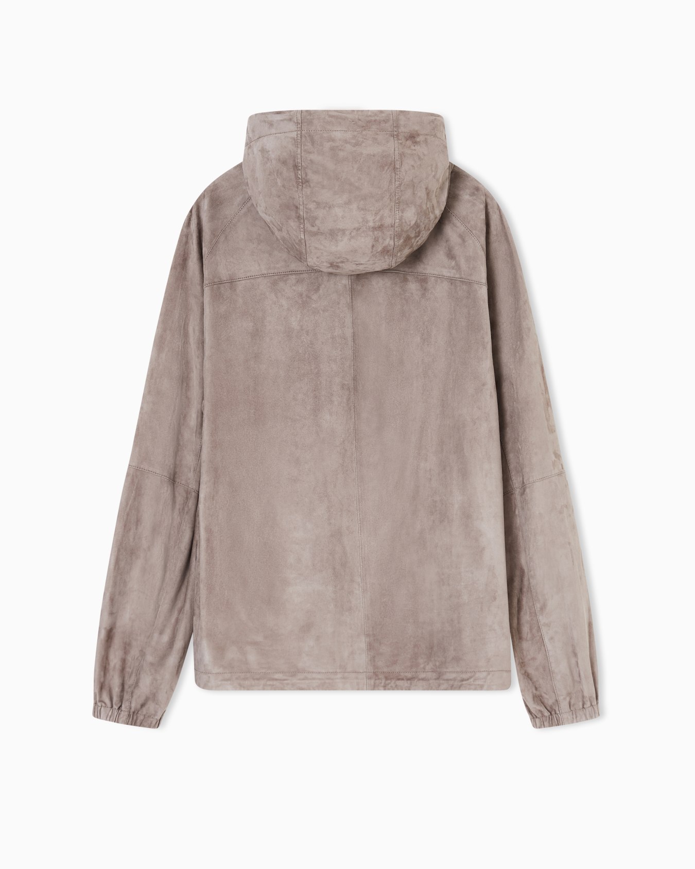 Goat suede blouson with hood Diapositive 2