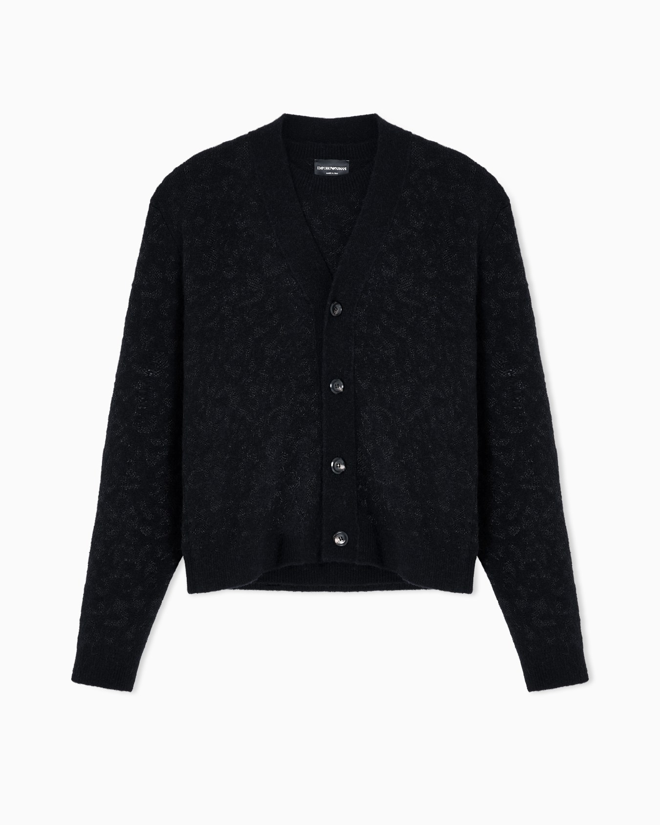 Limited Edition set of cardigan and top in alpaca and lurex blend jacquard Slide 0