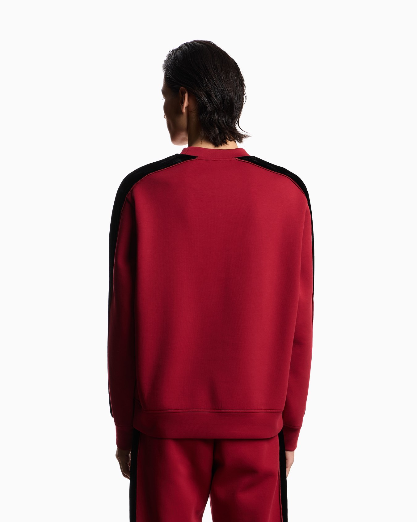 Felpa in double jersey con tape e maxi patch Lunar New Year Slide 2