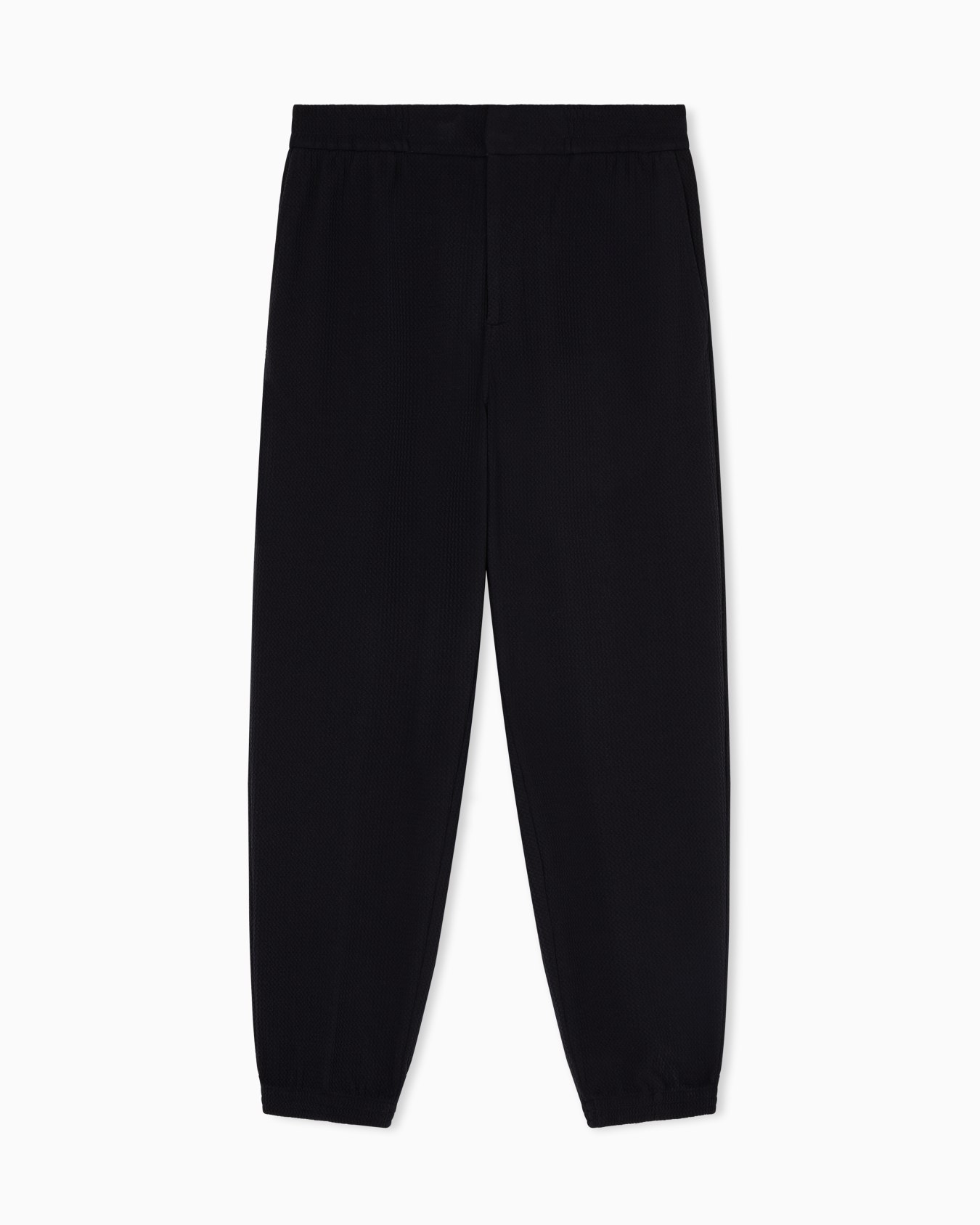 Embossed jersey trousers Slide 0