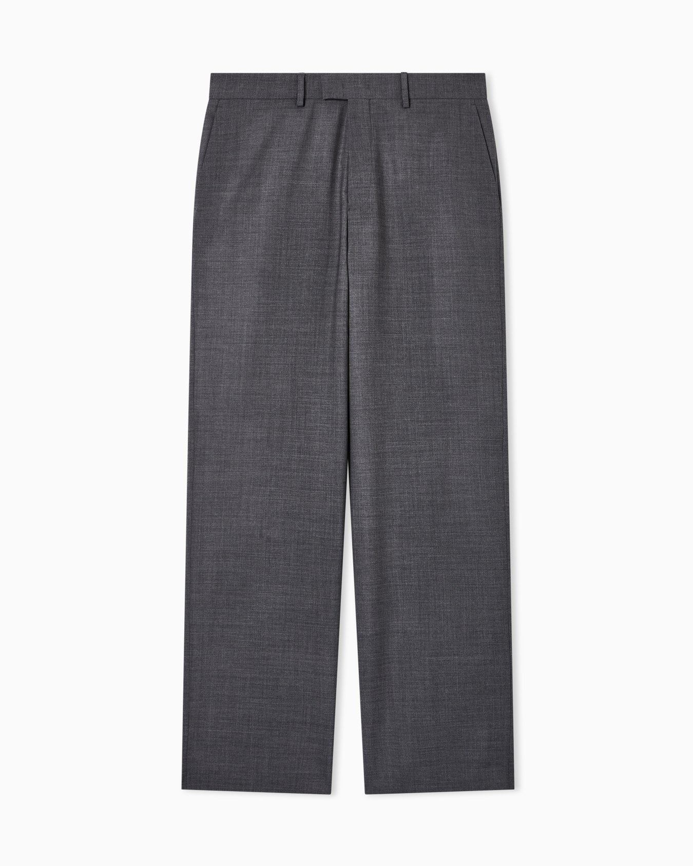 Soft finish stretch wool canvas trousers Slide 0