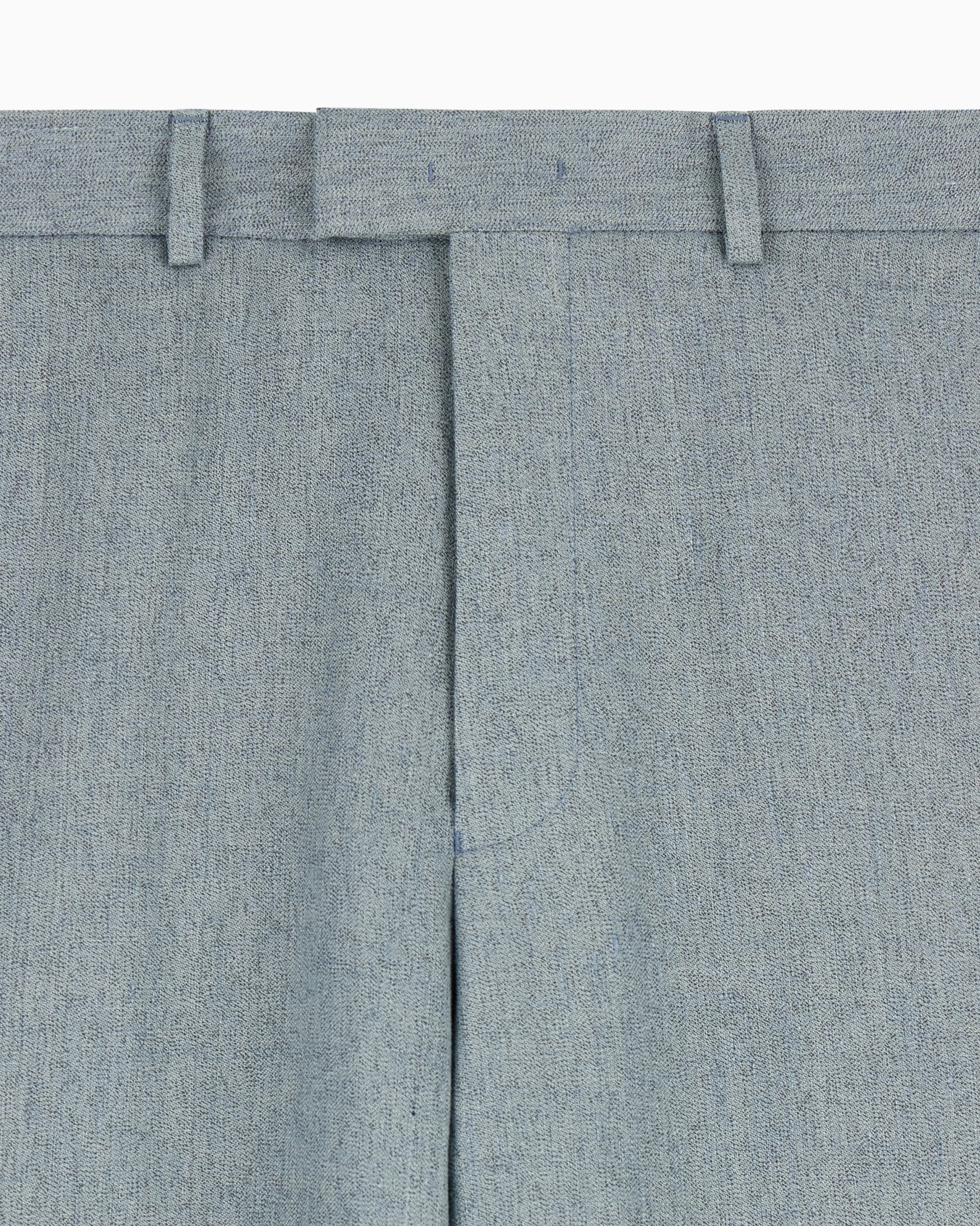 Icon mouliné linen satin trousers Slide 4