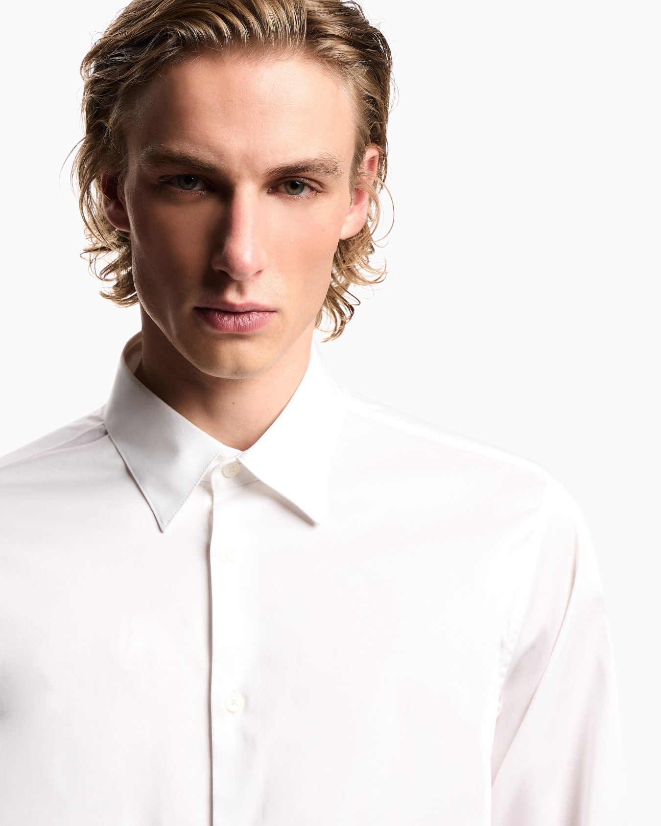 Stretch Pima cotton shirt Slide 6