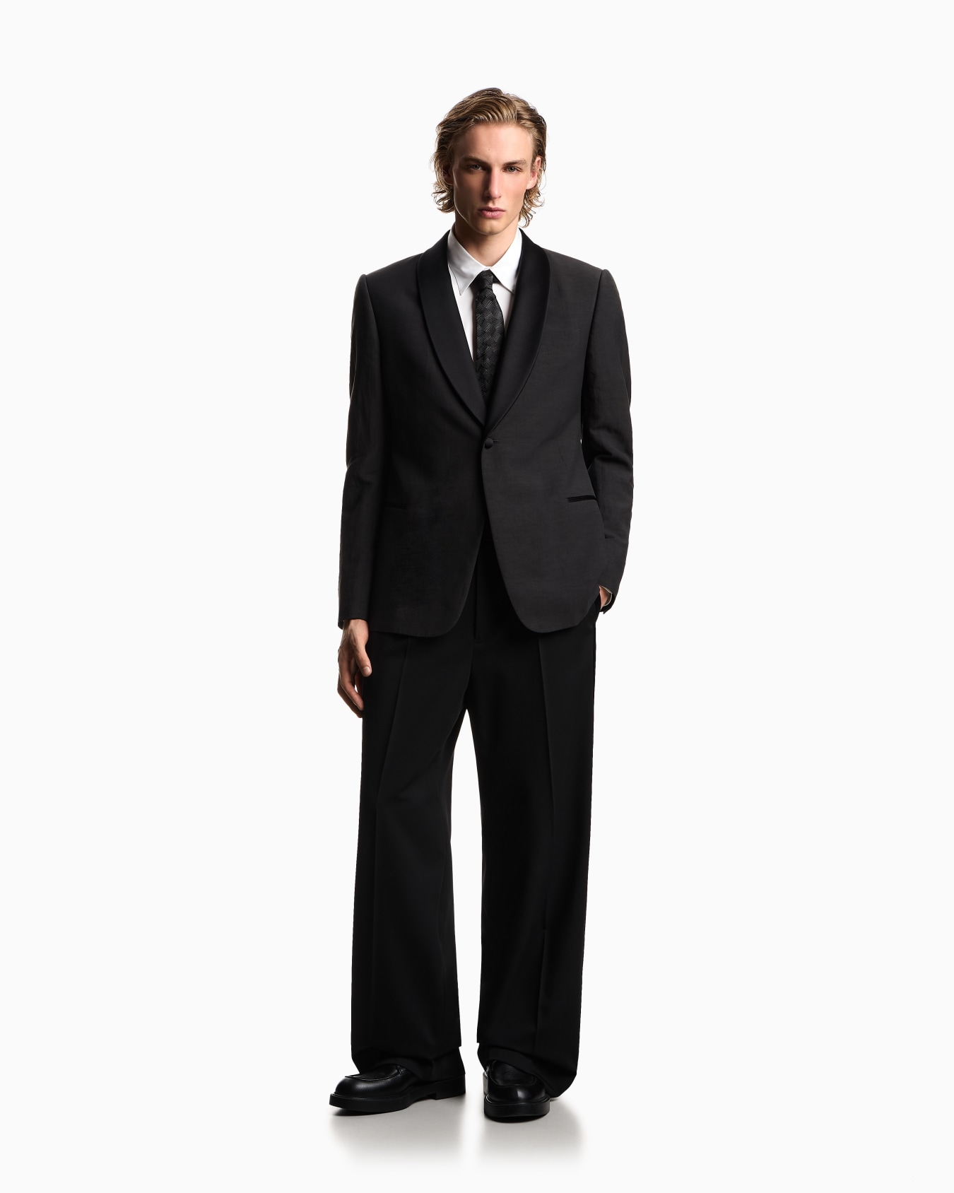 Stretch pima cotton shirt Slide 1