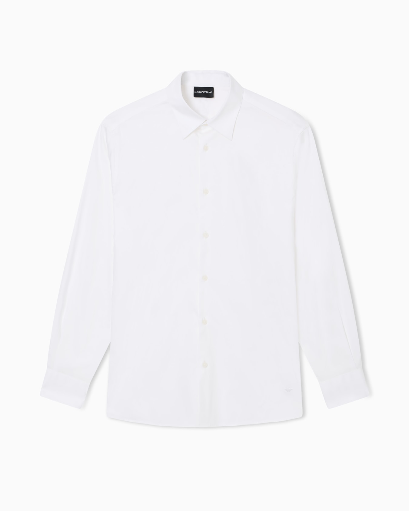 Stretch pima cotton shirt Slide 0