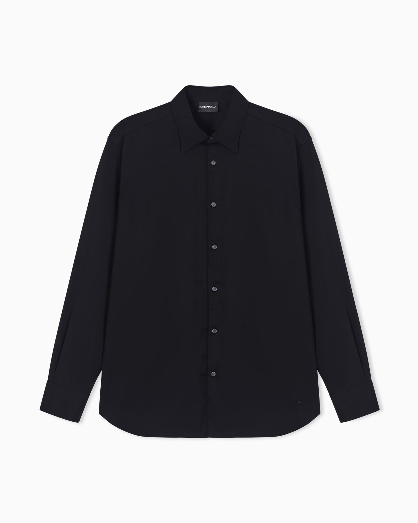 Stretch Pima cotton shirt Slide 0