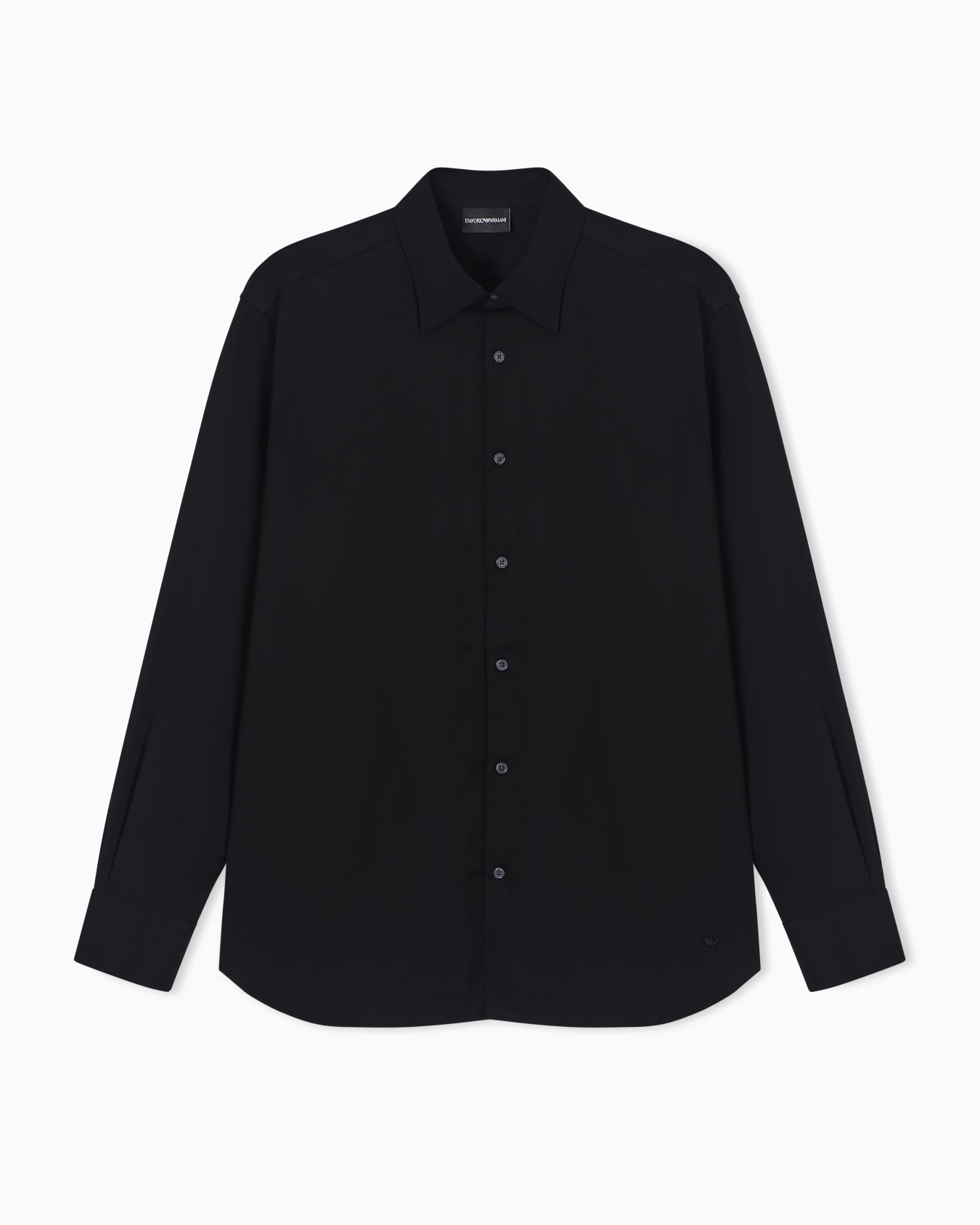 Stretch pima cotton shirt Slide 0