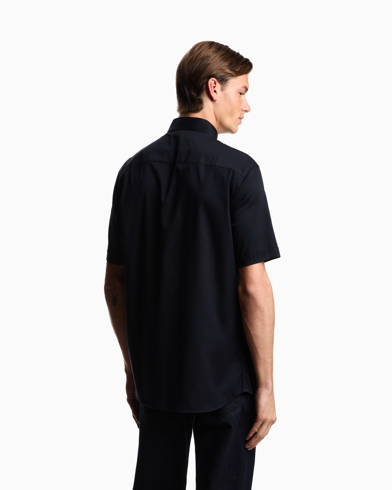 Stretch pima cotton shirt 슬라이드 2