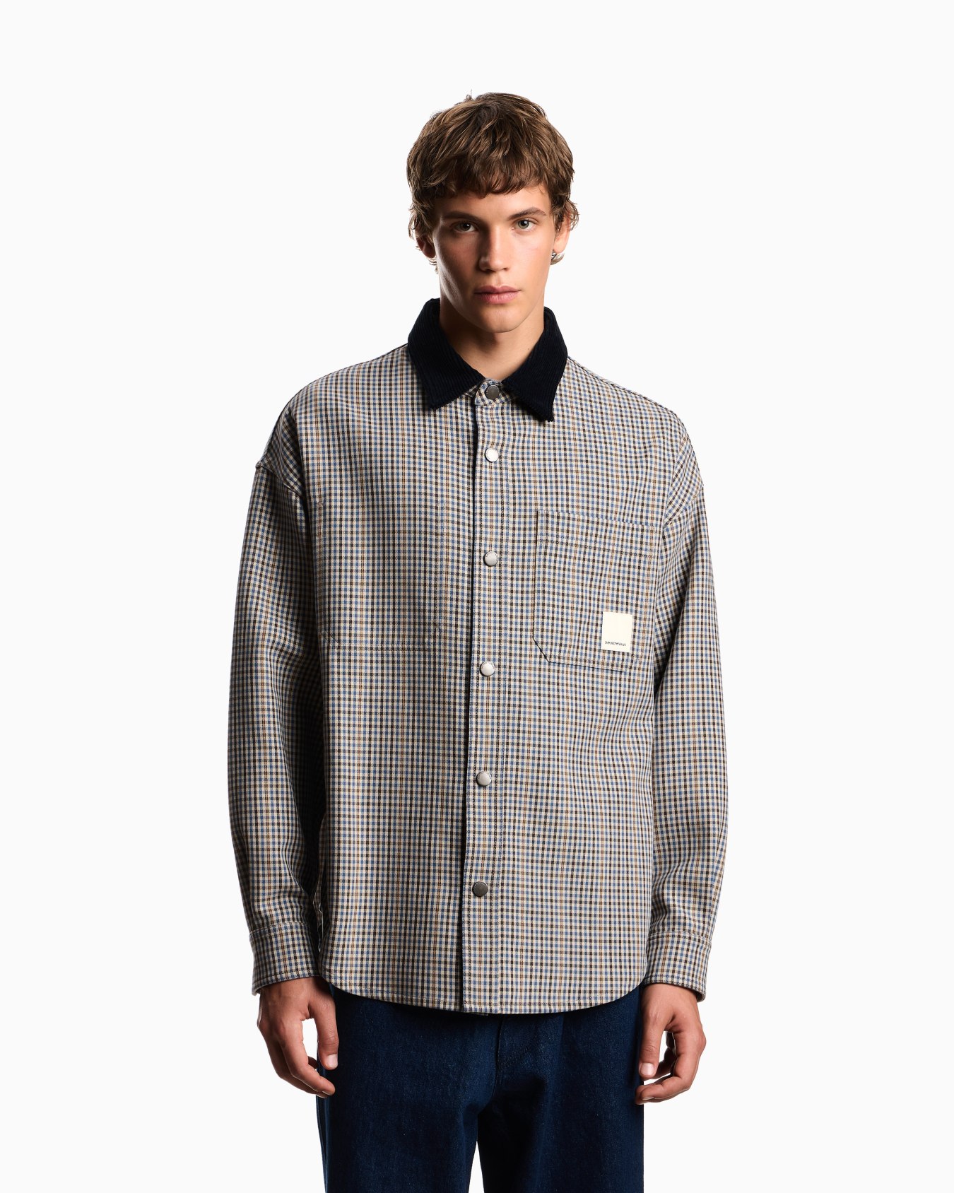 Reversible blouson with Eagle Club check motif Slide 3