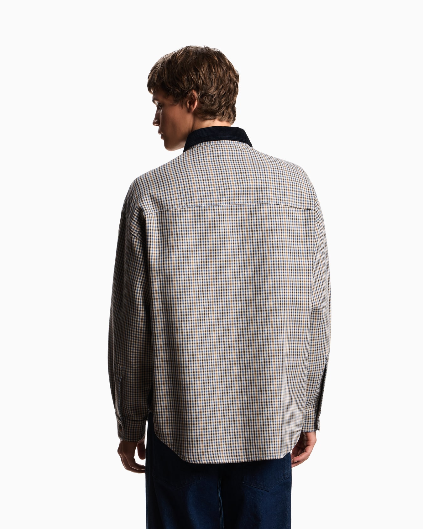 Reversible blouson with Eagle Club check motif Slide 2