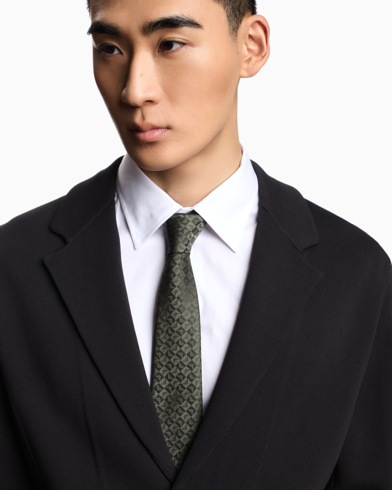 Chaqueta de abotonadura sencilla de punto Icon ASV Diapositiva 4