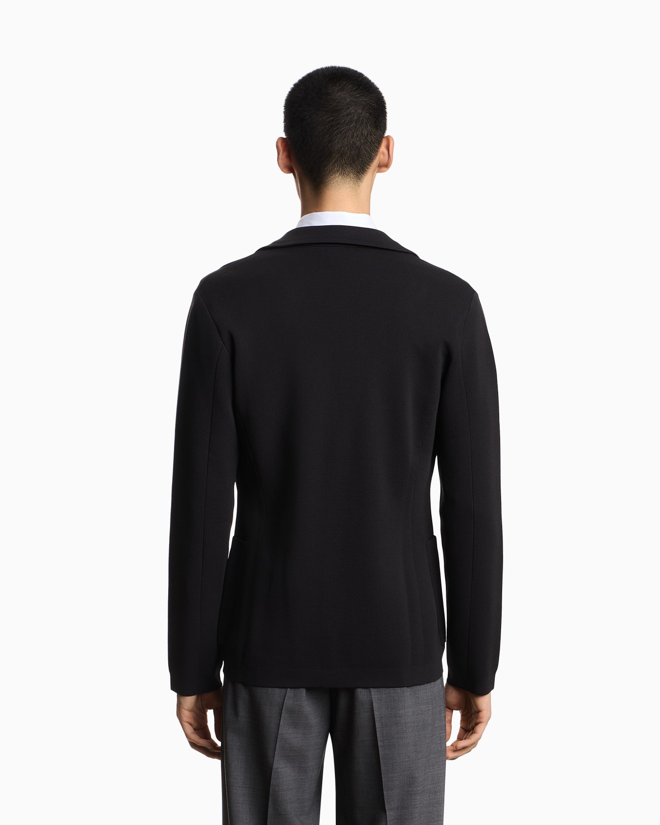 Chaqueta de abotonadura sencilla de punto Icon ASV Diapositiva 2