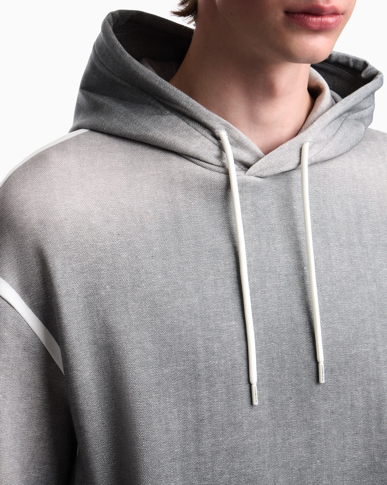 Oversized sweatshirt in gradient double jersey Slide 6