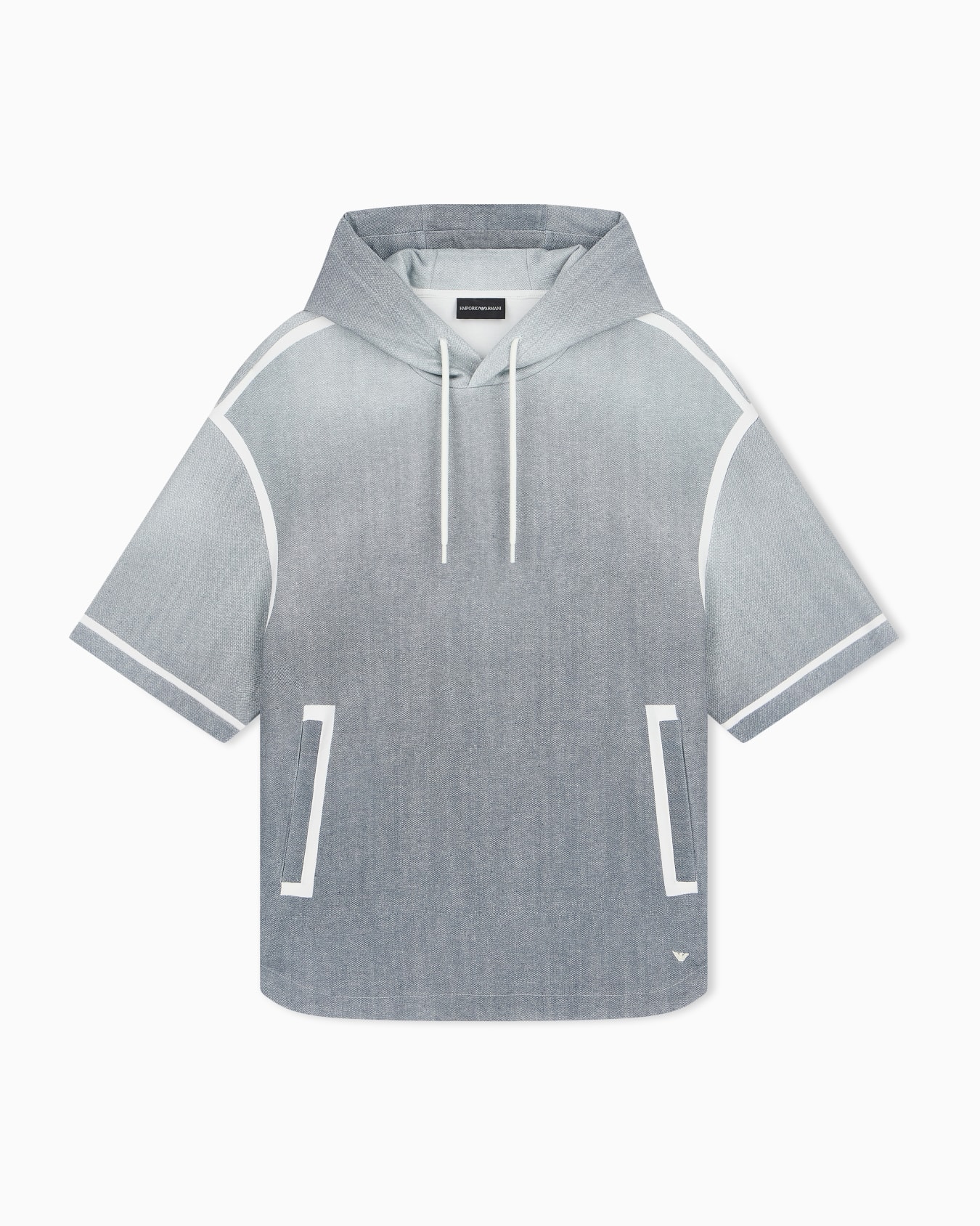Oversized sweatshirt in gradient double jersey Slide 0