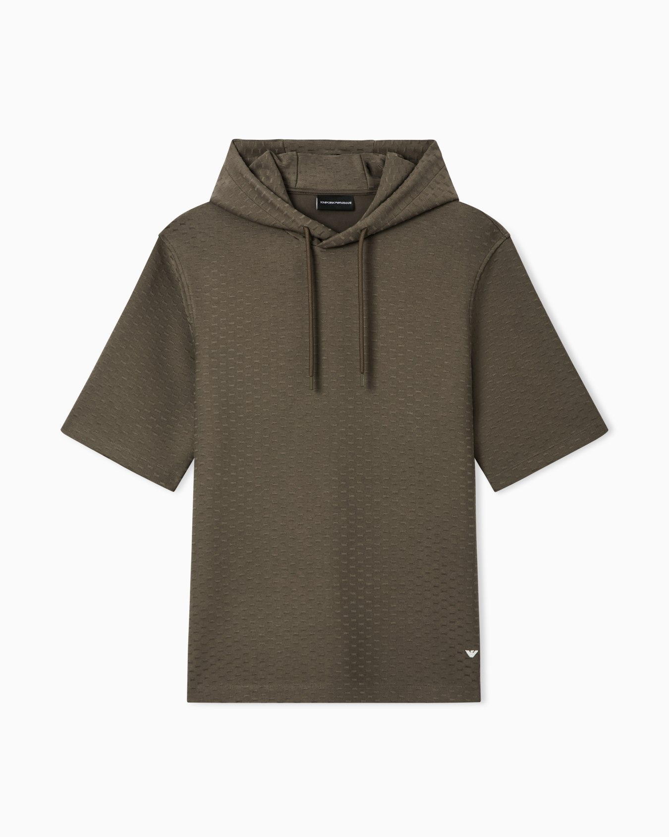 Lyocell and cotton interlock sweatshirt Diapositiva 0