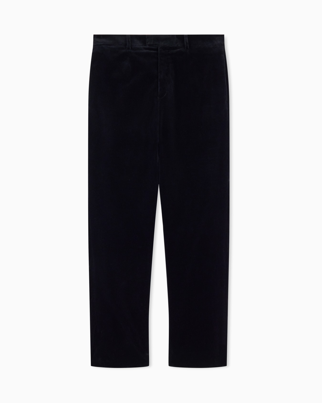 Smooth velvet trousers Slide 0