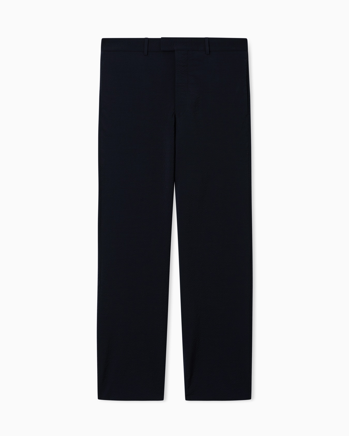 Virgin wool seersucker trousers Slide 0
