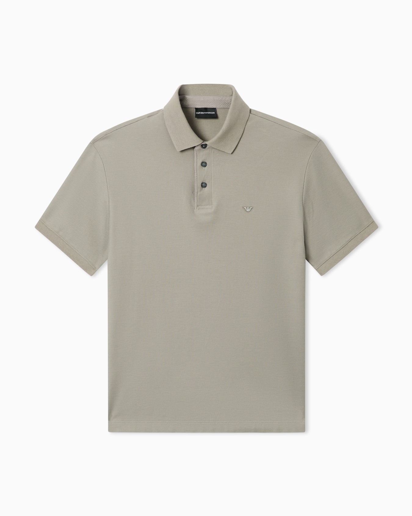 Regular fit piqué polo shirt Slide 5