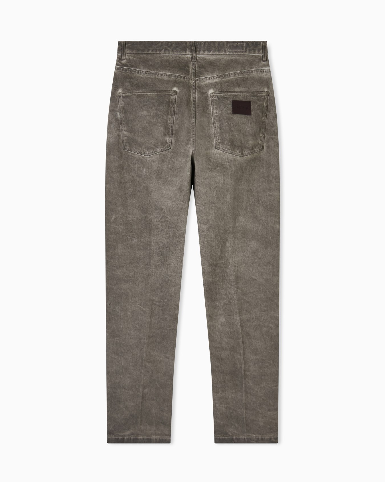 J80 buggy twist fit jeans in dirty wash garment dyed stretch denim Slide 2