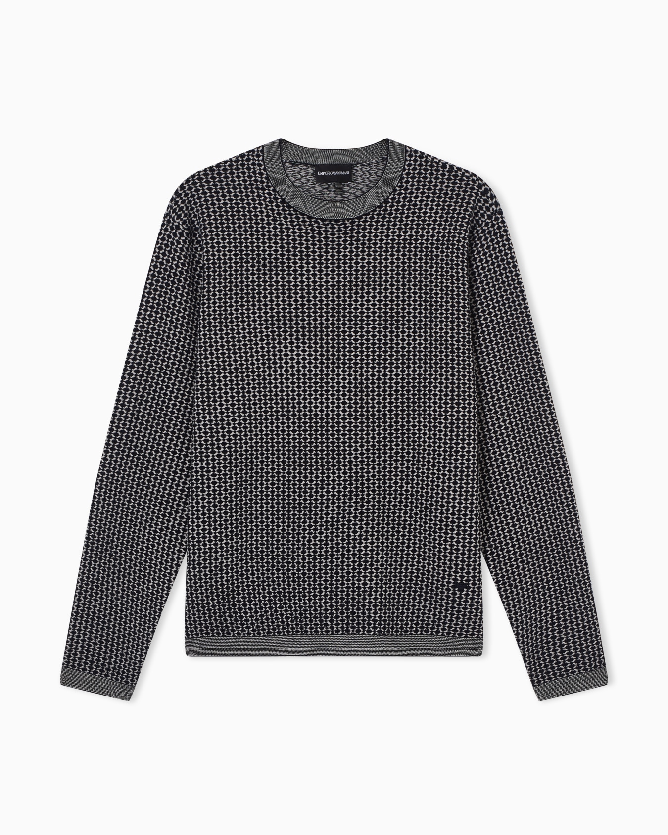 Fancy stitch virgin wool sweater Slide 0