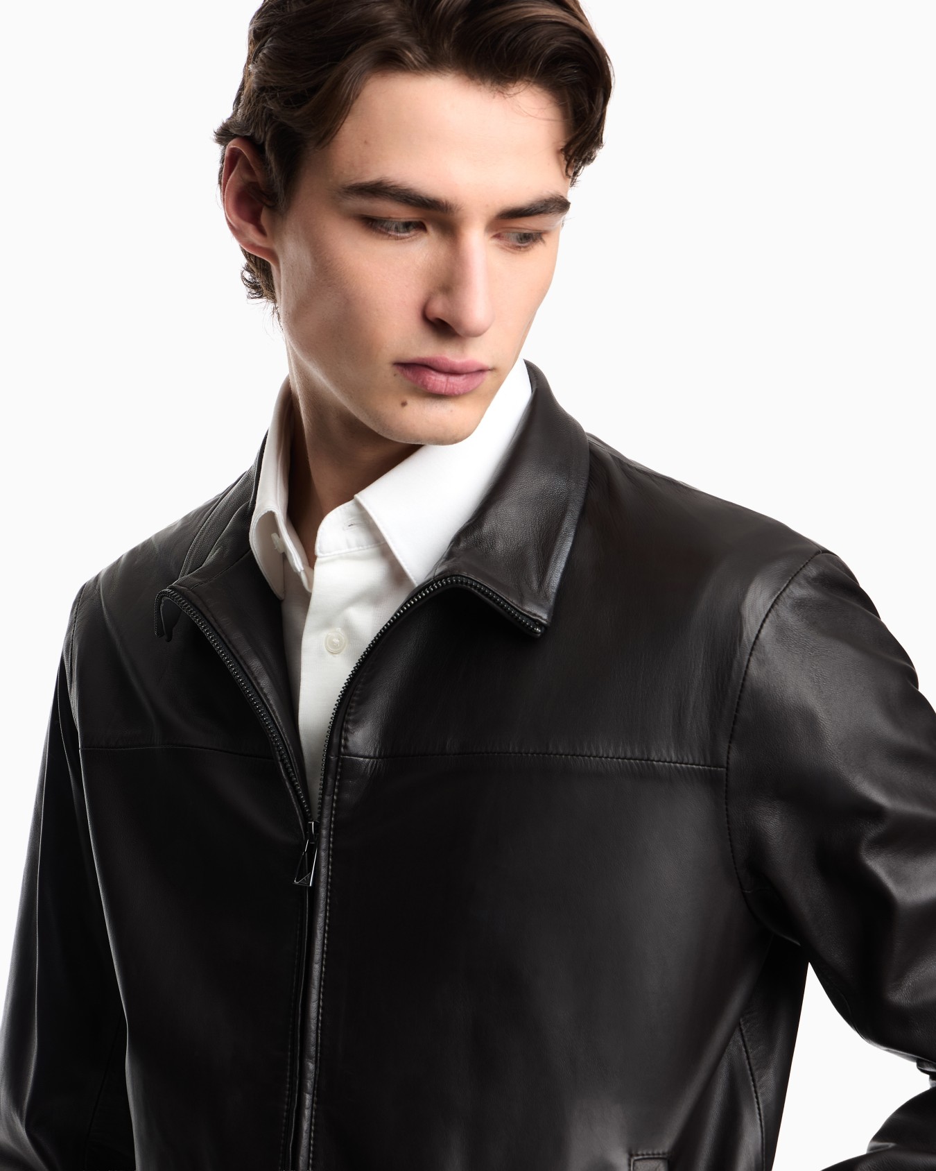 Blouson en peau d’agneau de ganterie Diapositive 4