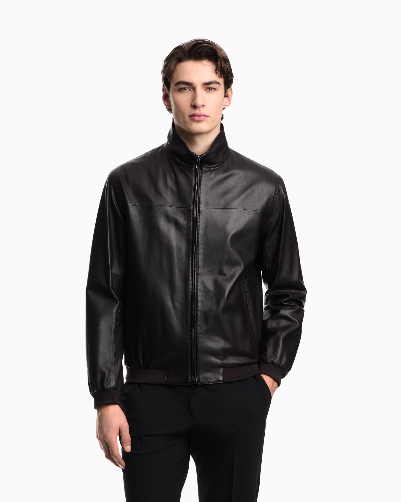 Blouson en peau d’agneau de ganterie Diapositive 3