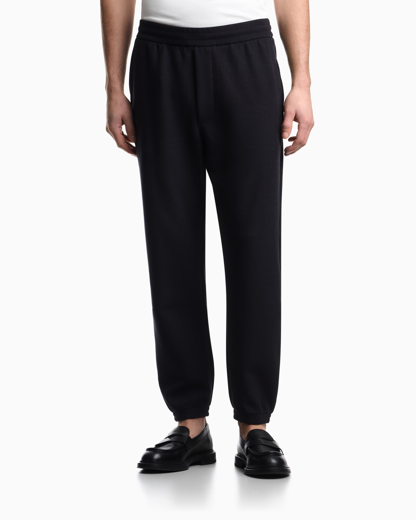 Jogginghose aus Interlock-Jacquard-Jersey aus einer Lyocell-Mischung  Folie 3