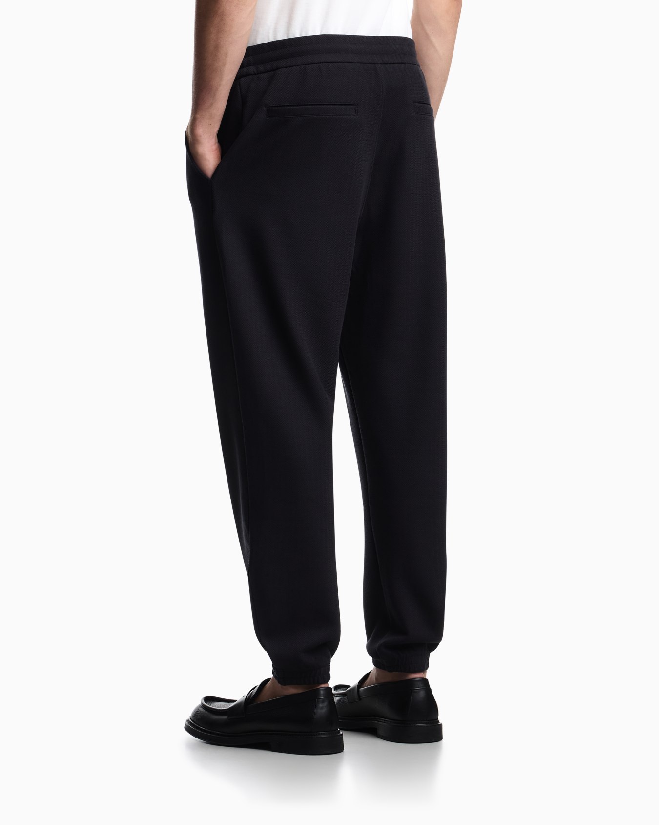 Jogginghose aus Interlock-Jacquard-Jersey aus einer Lyocell-Mischung  Folie 2