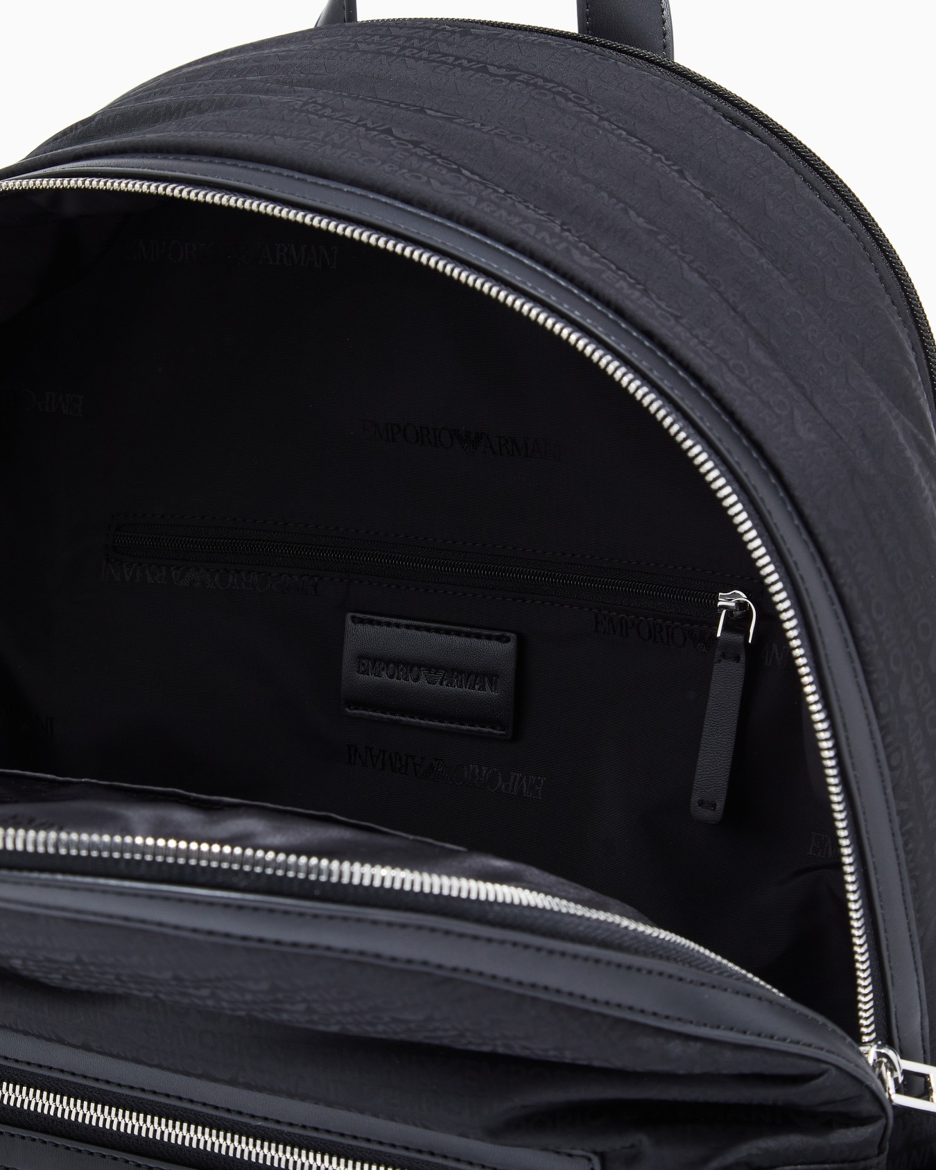 Nylon monogram lettering backpack Diapositiva 3