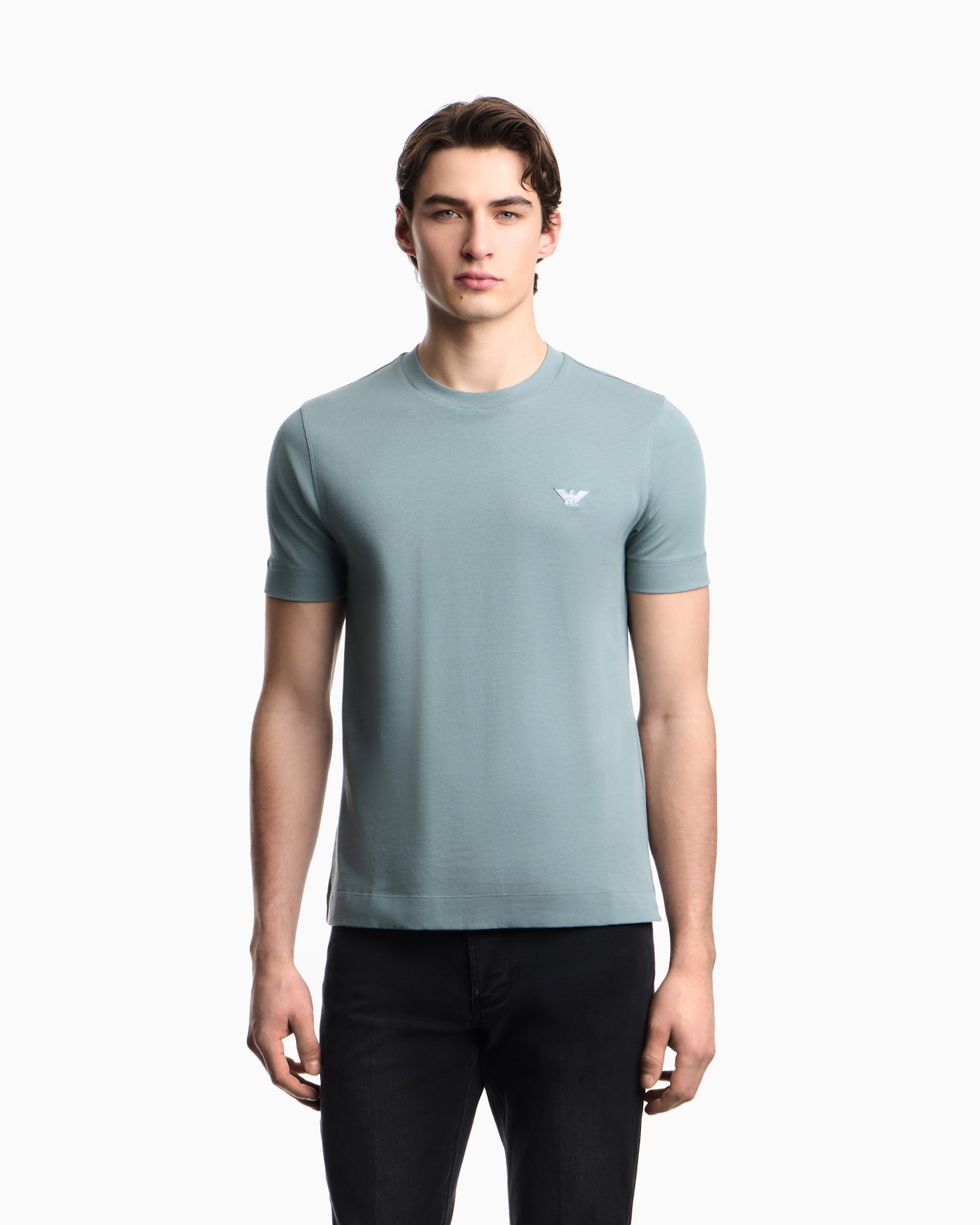 Slim-fit T-shirt in heavy jersey Slide 3